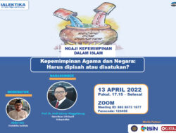 Prof. Dr. H. A. Salman Maggalatung, S.H., M.H.: Indonesia Bukan Negara Agama, Bukan Pula Negara Sekuler